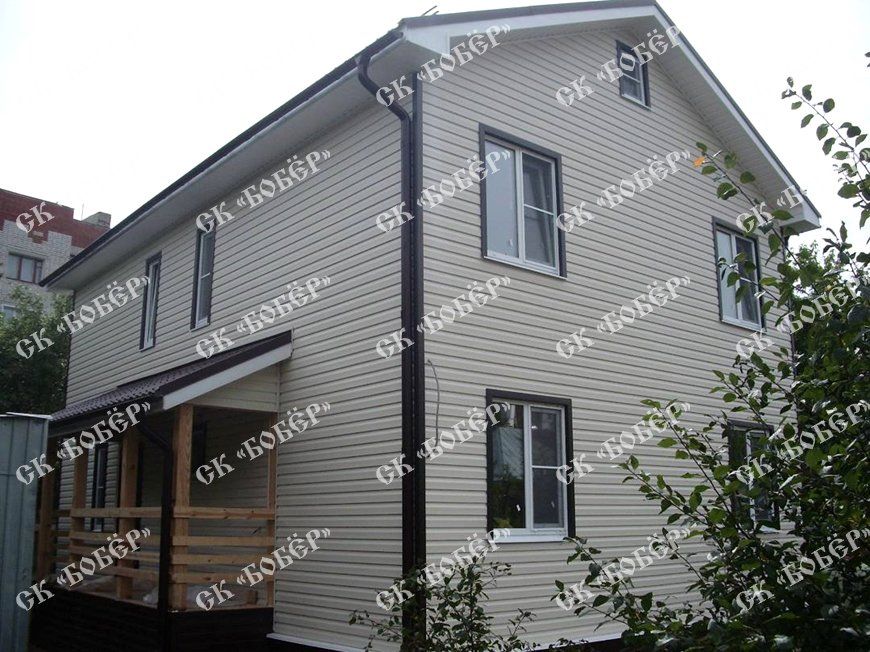 Каркасный дом 7x6 в Гатчине